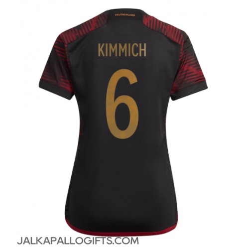Saksa Joshua Kimmich #6 Vieraspaita Naiset MM-kisat 2022 Lyhythihainen